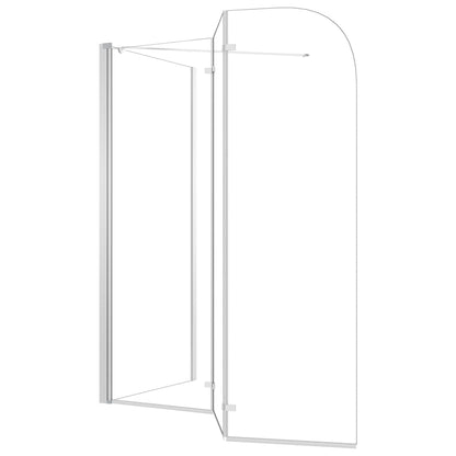 Bath Enclosure 120x69x130 cm Tempered Glass Transparent