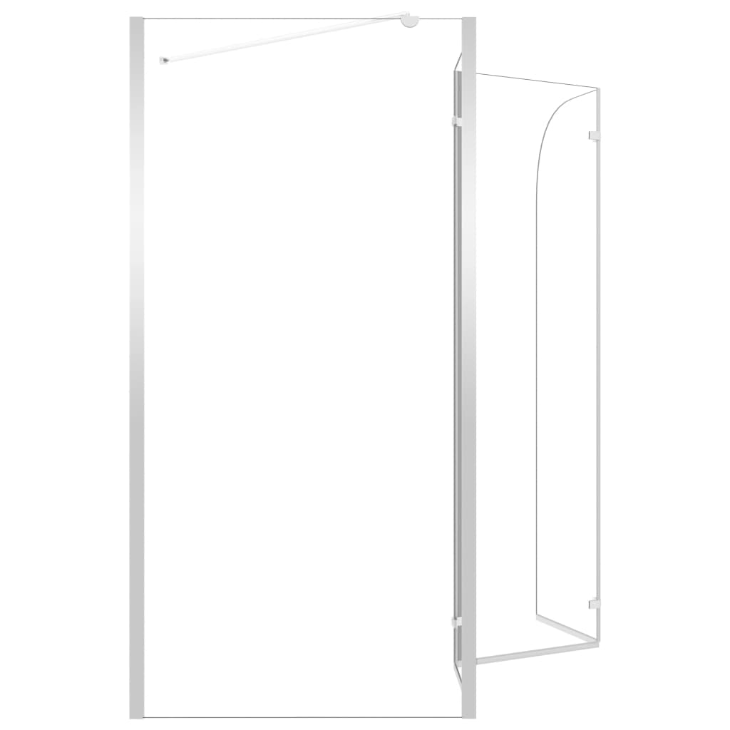 Bath Enclosure 120x69x130 cm Tempered Glass Transparent