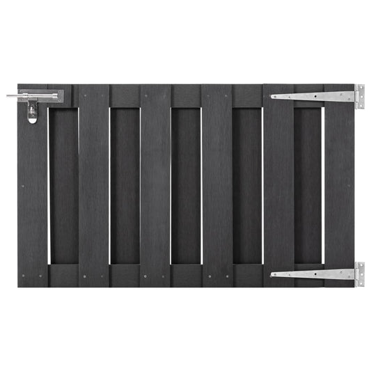 Garden Gate WPC 100x60 cm Grey
