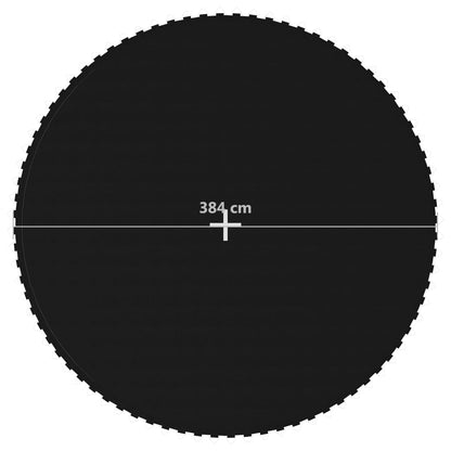 Jumping Mat Fabric Black for 14 Feet/4.27 m Round Trampoline