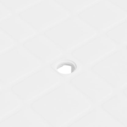 Garden Table White 80x75x72 cm Plastic