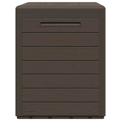 Garden Storage Box Brown 78x44x55 cm
