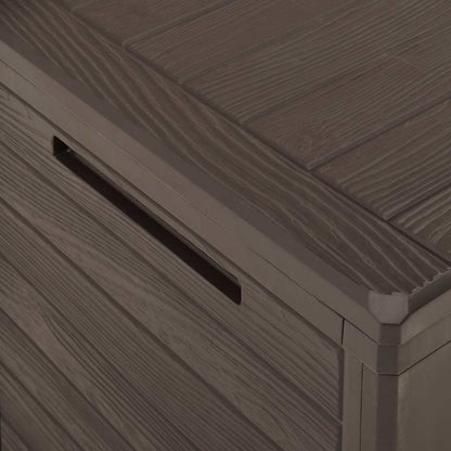 Garden Storage Box Brown 78x44x55 cm