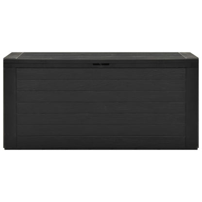 Garden Storage Box Anthracite 116x44x55 cm