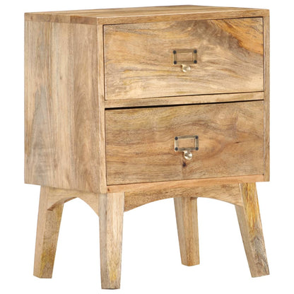 Bedside Cabinet 40x35x55 cm Solid Mango Wood
