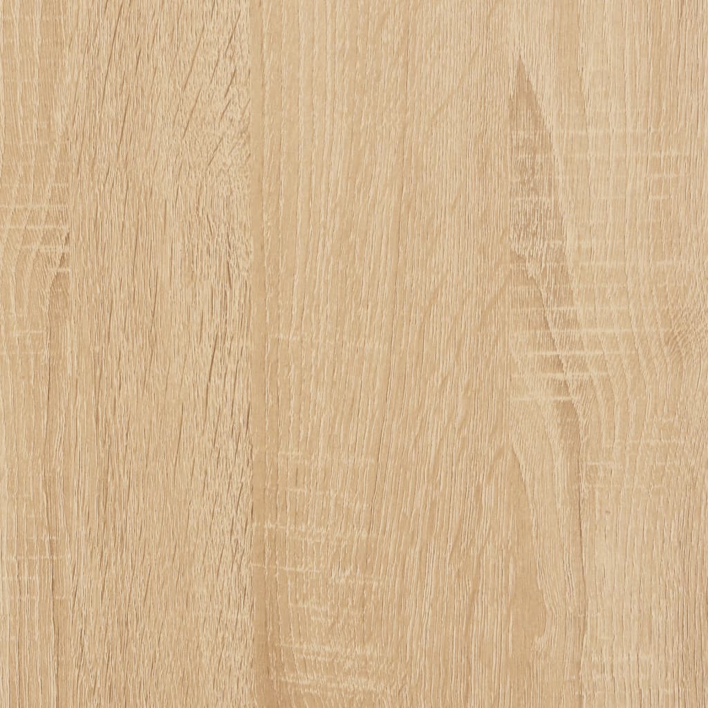 Corner Desk Sonoma Oak 145x100x76 cm Engineered Wood