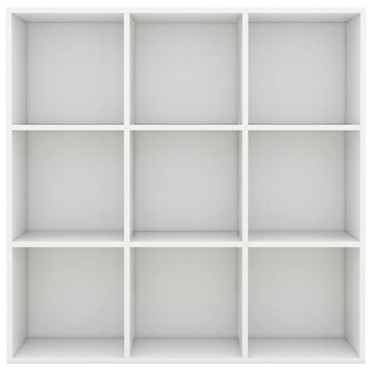 Book Cabinet White 98x29x97.5 cm Engineered Wood