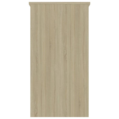 Desk Sonoma Oak 80x40x75 cm Engineered Wood