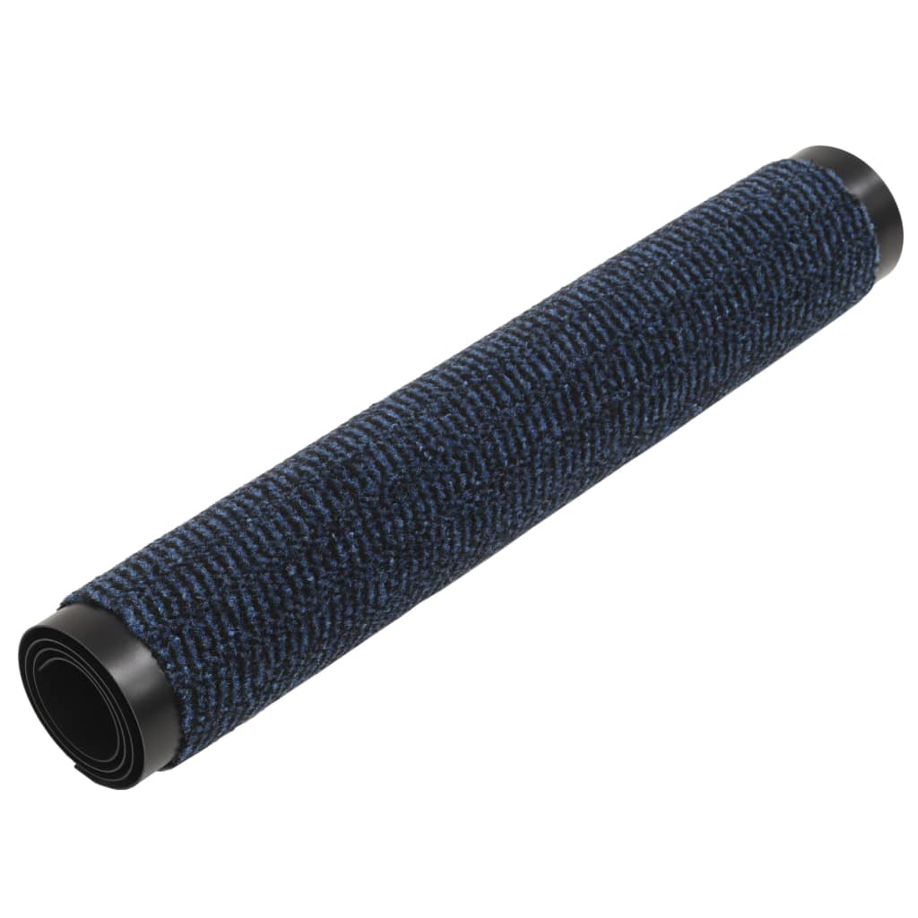 Dust Control Mats 2 pcs Rectangular Tufted 120x180 cm Blue