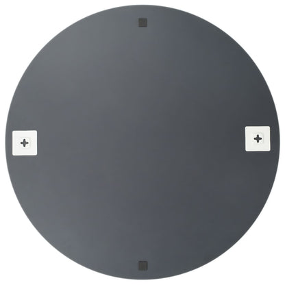 Wall Mirrors 2 pcs 70 cm Round Glass