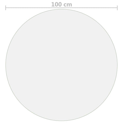 Table Protector Transparent Ø 100 cm 1.6 mm PVC