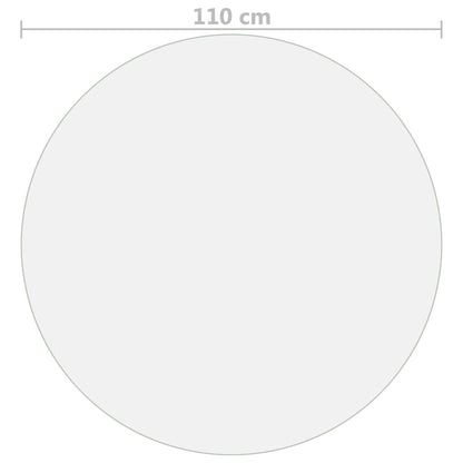 Table Protector Matte Ø 110 cm 1.6 mm PVC
