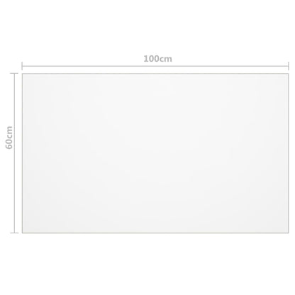 Table Protector Matt 100x60 cm 1.6 mm PVC