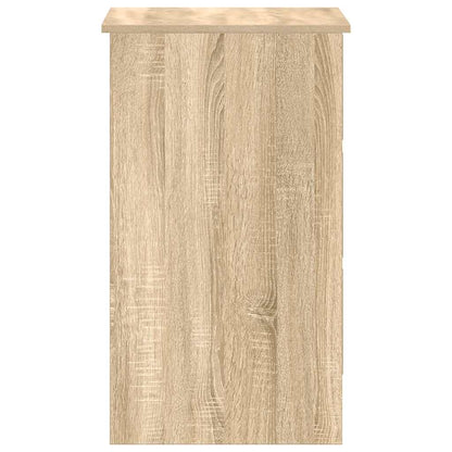 Desk Sonoma Oak 90x45x76 cm Engineered Wood
