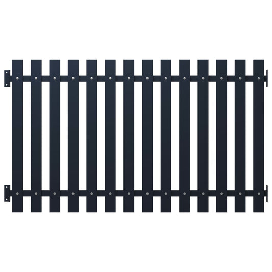 Fence Panel Anthracite 178x100 cm Powder-coated Steel