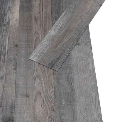 Non Self-adhesive PVC Flooring Planks 5.26 m² 2 mm Industrial Wood