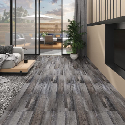 Non Self-adhesive PVC Flooring Planks 5.26 m² 2 mm Industrial Wood
