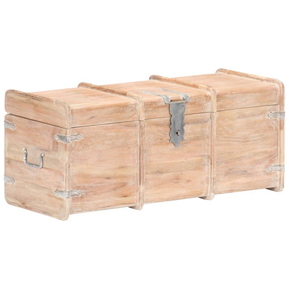 Storage Chest 90x40x40 cm Solid Acacia Wood