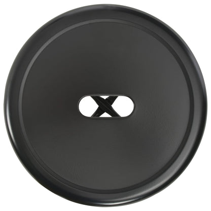 Bar Stools 6 pcs Black Steel