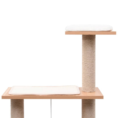 Cat Tree with Sisal Scratching Mat 123 cm