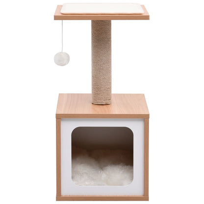 Cat Tree with Sisal Scratching Mat 62 cm