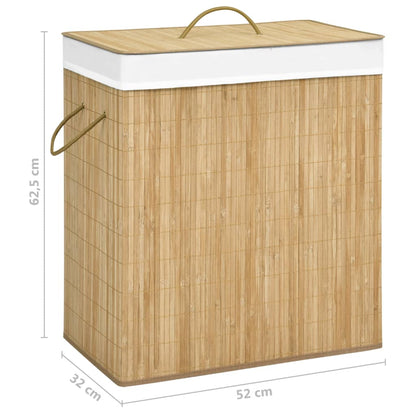 Bamboo Laundry Basket 100 L