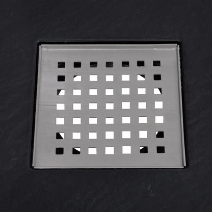 Shower Tray SMC Black 90x90 cm