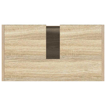 Bathroom Cabinet Sonoma Oak 60x33x61 cm Engineered Wood