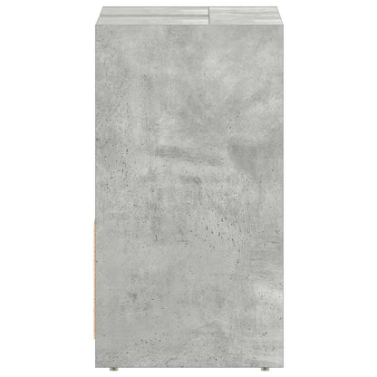 Bathroom Cabinet Concrete Grey 60x33x61 cm Engineered Wood