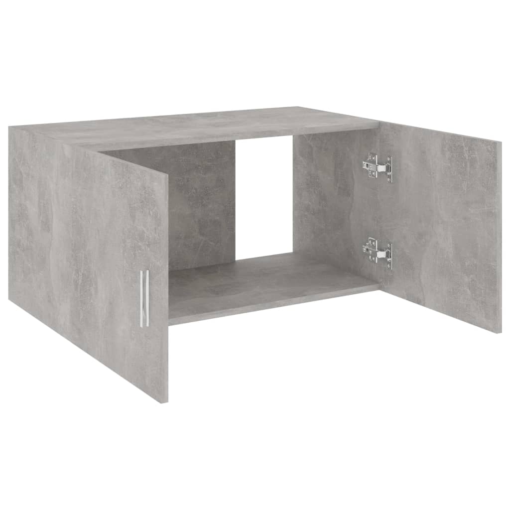 Wall Mounted Cabinet Concrete Grey 80x39x40 cm Engineered Wood