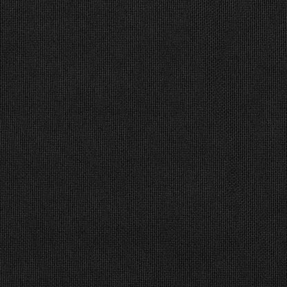 Linen-Look Blackout Curtains with Grommets 2pcs Black 140x245cm