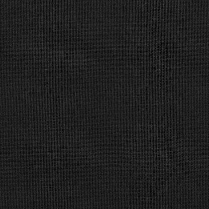 Linen-Look Blackout Curtains with Hooks 2 pcs Black 140x225 cm