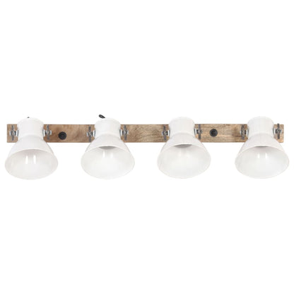 Industrial Wall Lamp White 90x25 cm E27