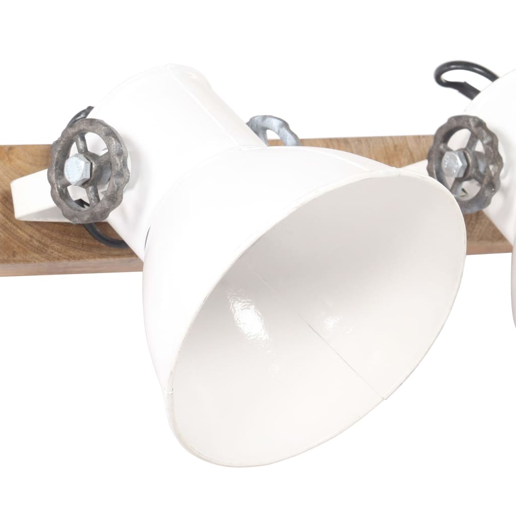 Industrial Wall Lamp White 45x25 cm E27