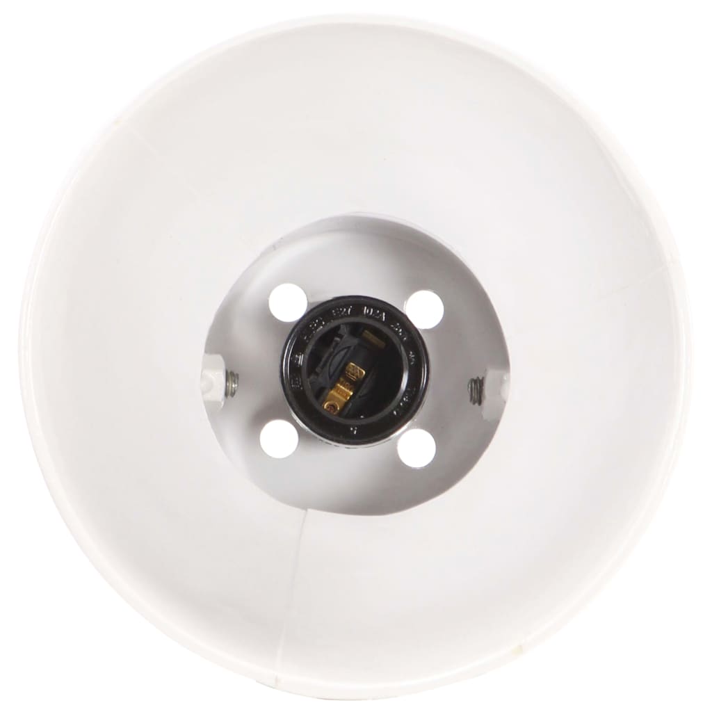 Industrial Wall Lamp White 45x25 cm E27