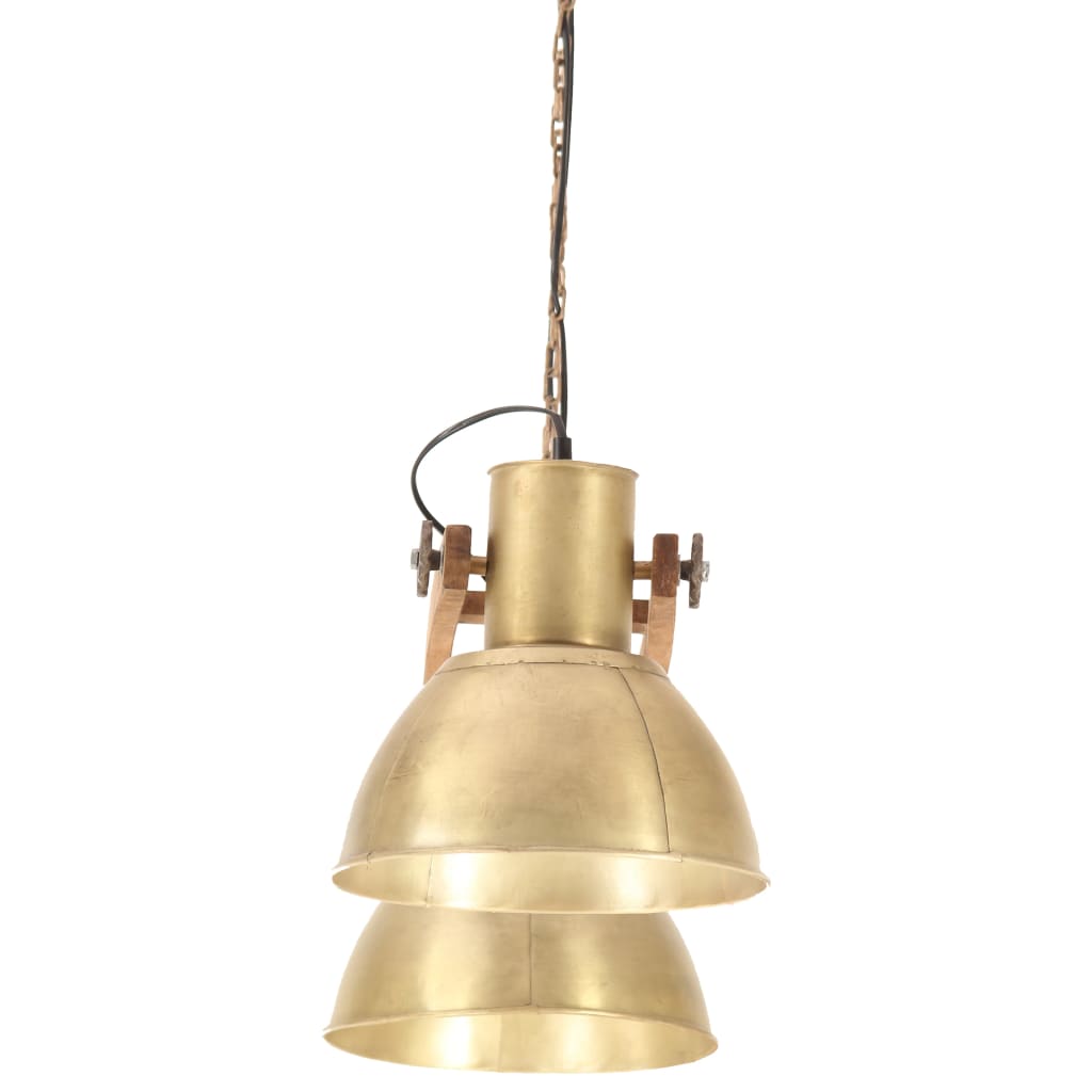 Industrial Hanging Lamp 25 W Brass 109 cm E27