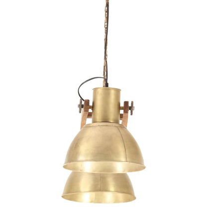 Industrial Hanging Lamp 25 W Brass 109 cm E27