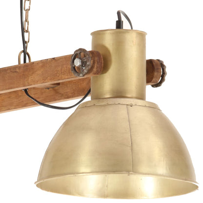 Industrial Hanging Lamp 25 W Brass 109 cm E27