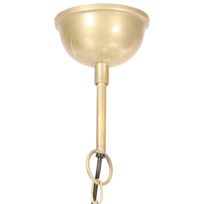 Industrial Hanging Lamp 25 W Brass Round 40 cm E27