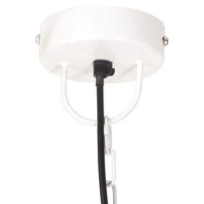Industrial Hanging Lamp 25 W White Round 30 cm E27
