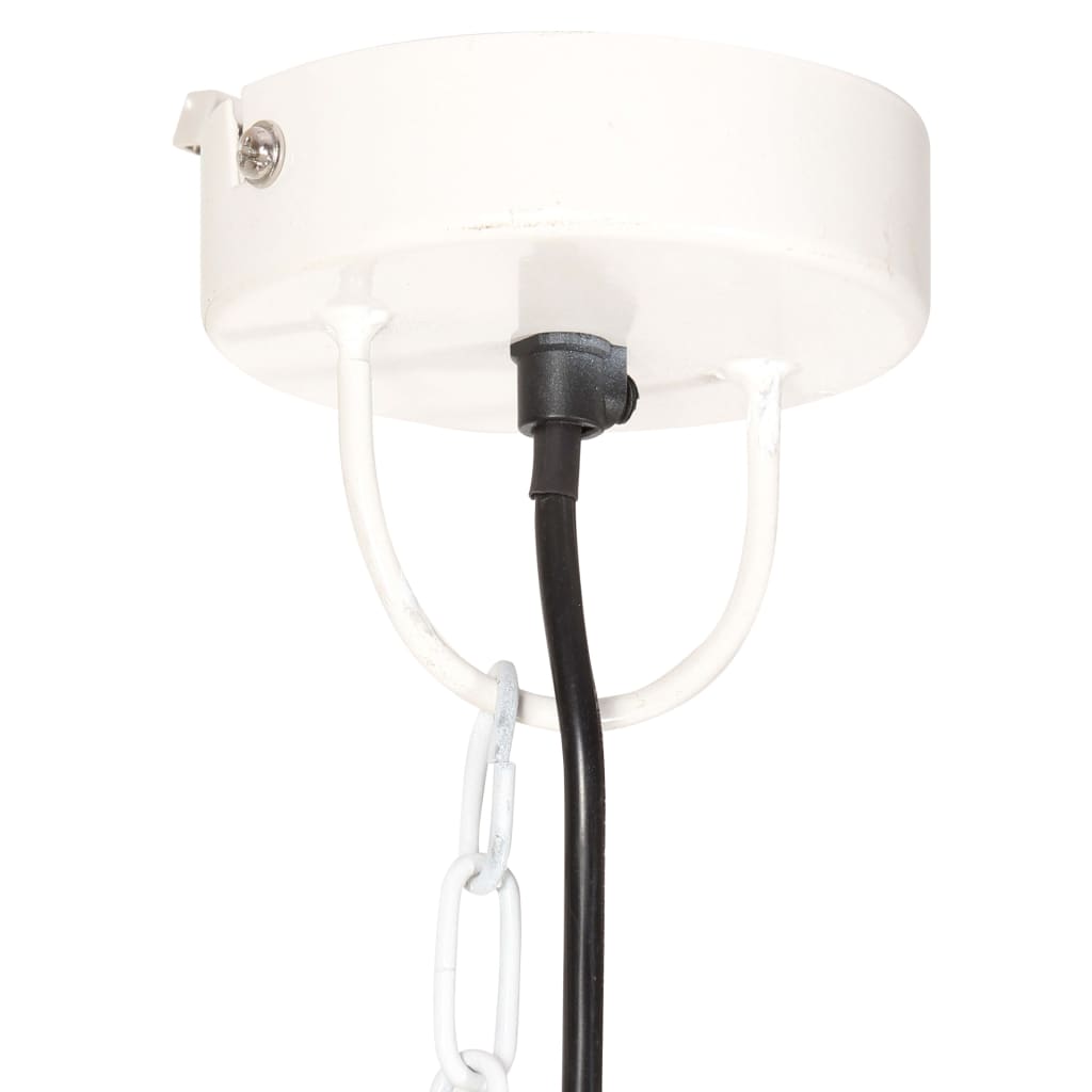 Industrial Vintage Hanging Lamp 25 W White Round 31 cm E27