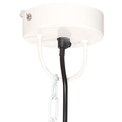 Industrial Vintage Hanging Lamp 25 W White Round 31 cm E27
