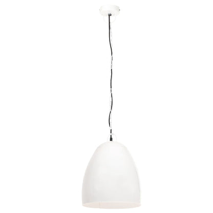 Industrial Hanging Lamp 25 W White Round 42 cm E27