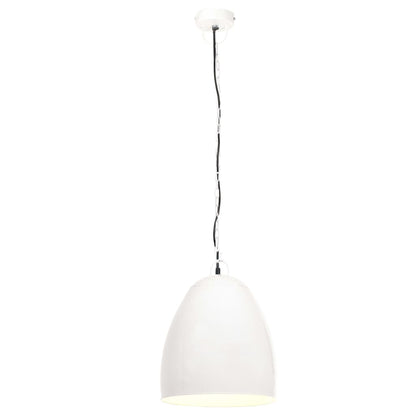 Industrial Hanging Lamp 25 W White Round 42 cm E27