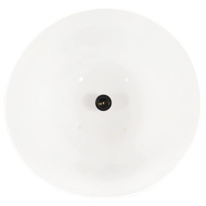Industrial Hanging Lamp 25 W White Round 42 cm E27