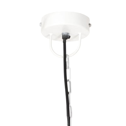 Industrial Hanging Lamp 25 W White Round 42 cm E27