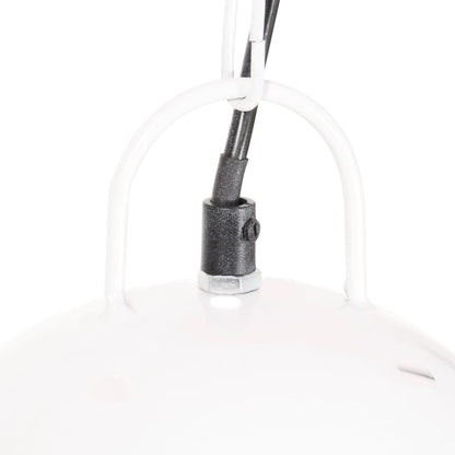 Industrial Hanging Lamp 25 W White Round 42 cm E27