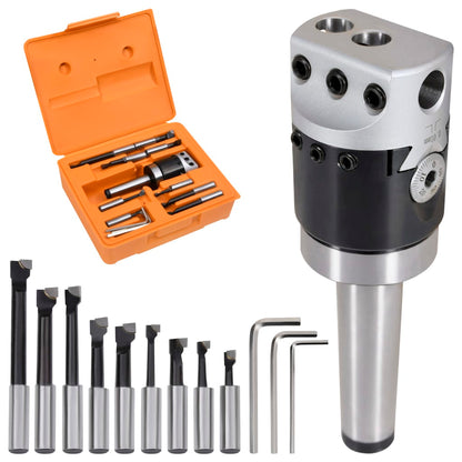 15 Pieces Boring Tool Set 50 mm Boring Head MT3-F1-12