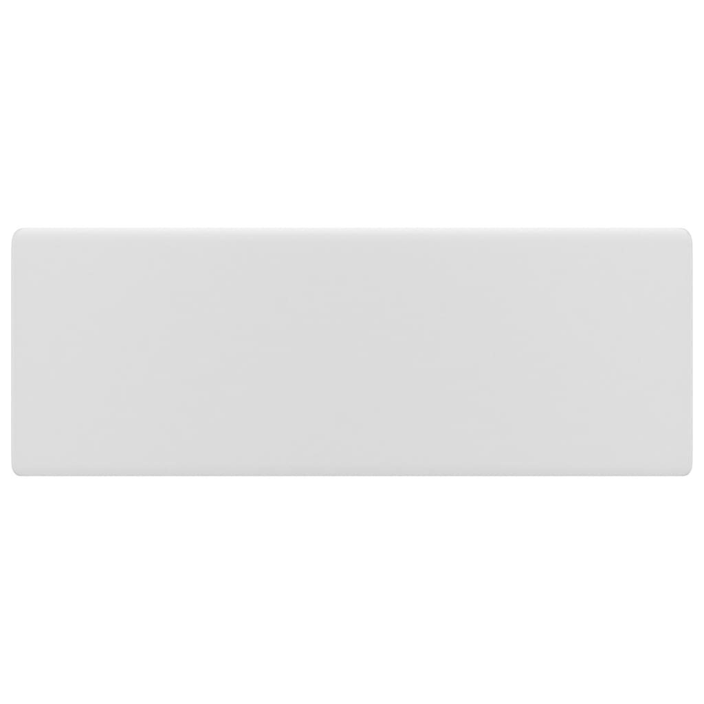 Luxury Basin Overflow Square Matt White 41x41 cm Ceramic