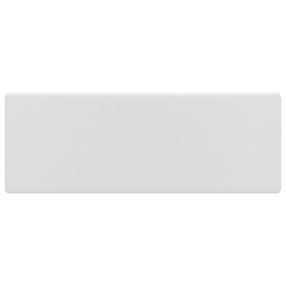 Luxury Basin Overflow Square Matt White 41x41 cm Ceramic